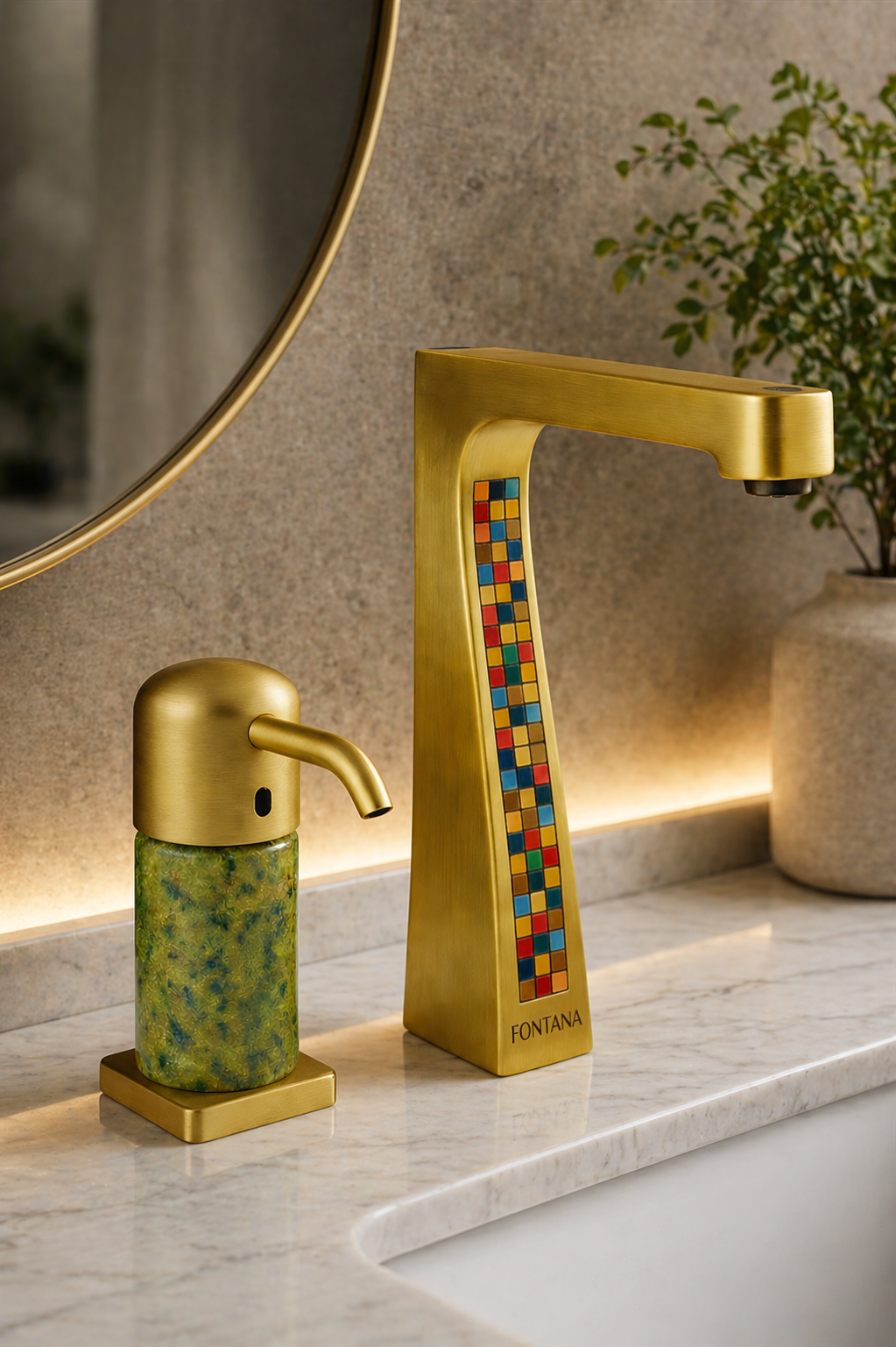 Brass Mosaic